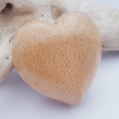 Holz Urne Herz