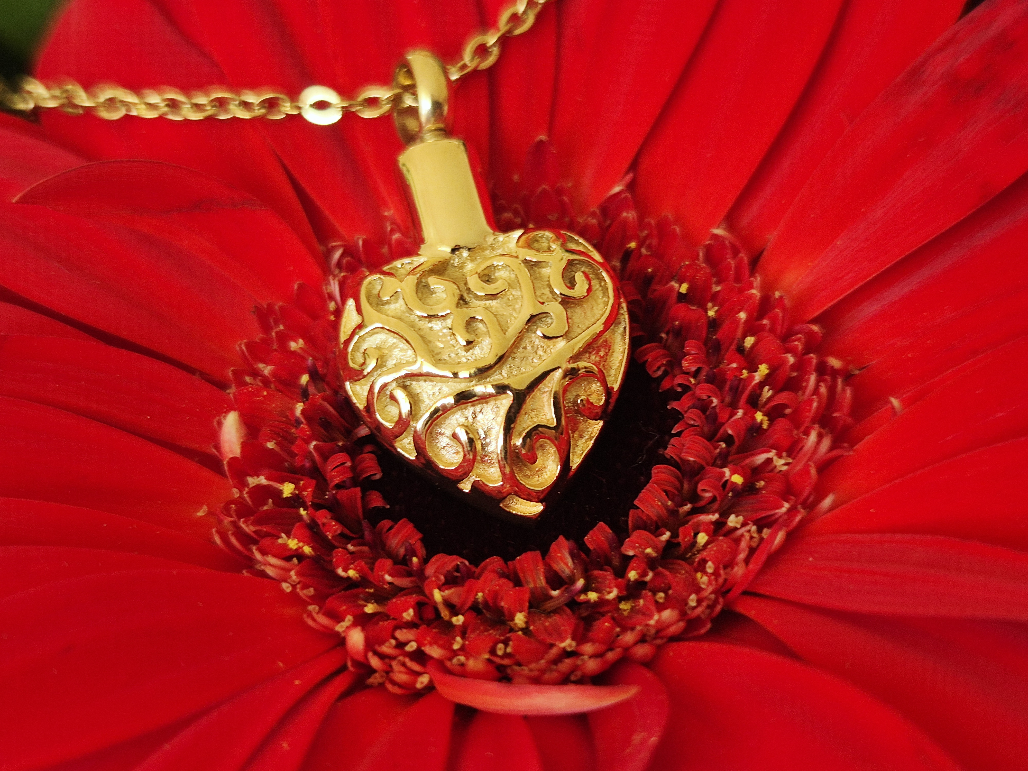 Ascheschmuck Herz, Urnenanhänger, Urne, Mini Urne Herz, Asche Anhänger