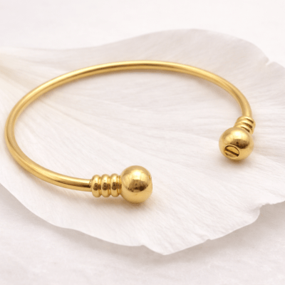 Asche Armreif Gold, Ascheschmuck Gold, Erinnerungsschmuck