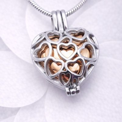 Ascheschmuck Herz, Schmuckurne Herz, Urnen Anhänger, Erinnerungsschmuck