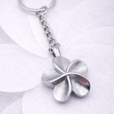 Ascheschmuck Schlüsselanhänger Blume, Schmuckurne, Urnen Anhänger, Asche Anhänger
