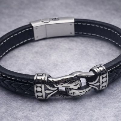 Asche Armband, Ascheschmuck Mann, Urnenschmuck, Erinnerungsschmuck