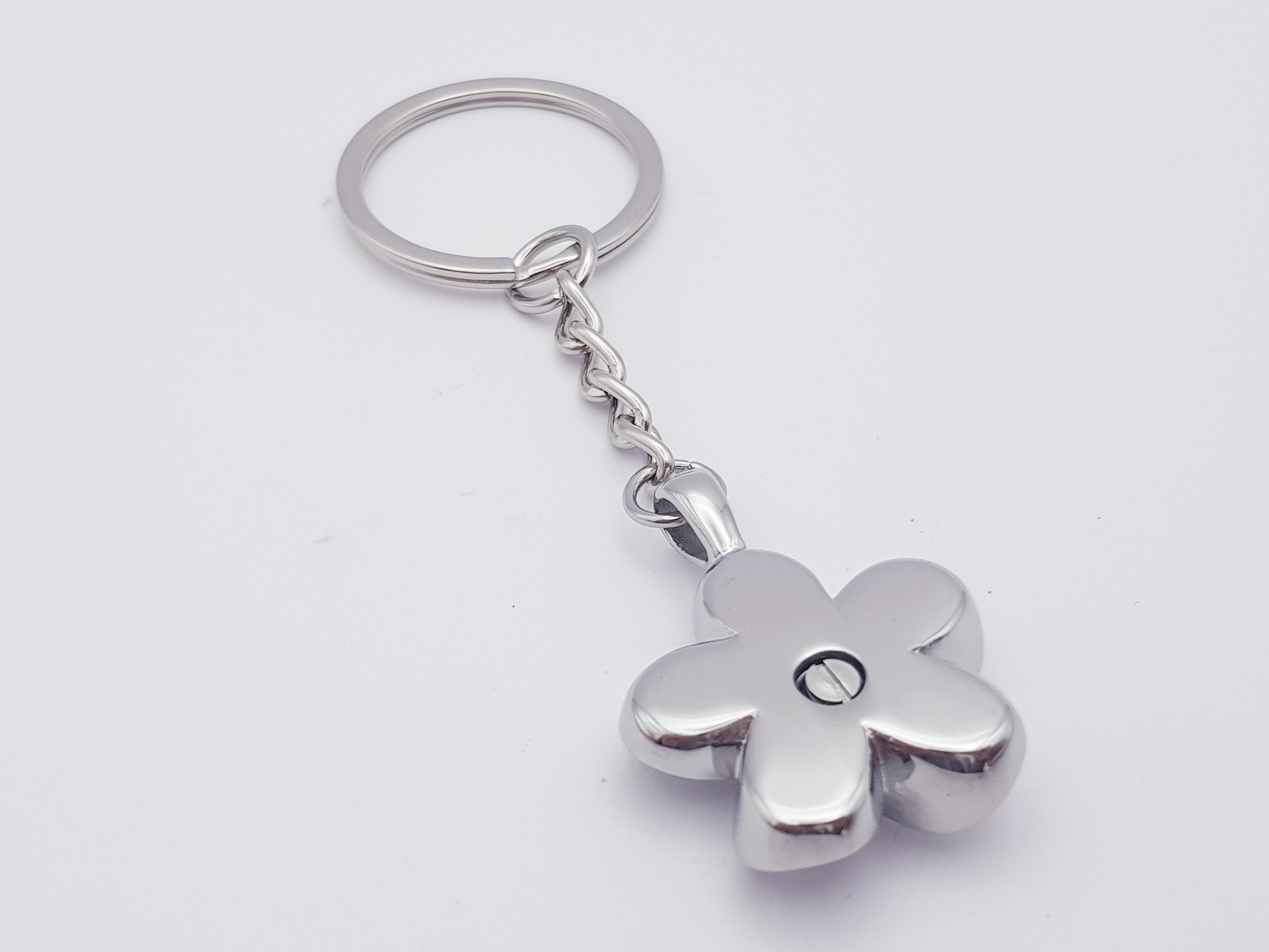 Schlüsselanhänger Ascheschmuck Blume – Bild 2