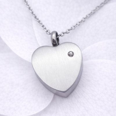 Schmuckurne Herz, Ascheschmuck, Urnen Anhänger, Gedenkschmuck