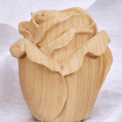 kleine Urne Rose, Kleinurne Rose, Gedenkurne, Erinnerungsurne, Mini Urne