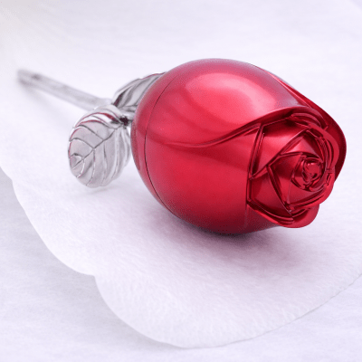 kleine Urne Rose, Mini Urne Rose, Gedenkurne Rose, Kleinurne