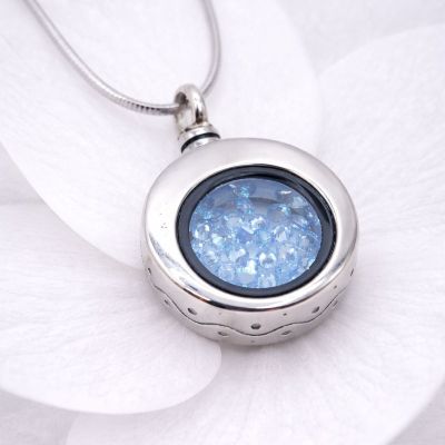 Ascheschmuck Kristall, Urnen Anhänger Kristalle, Schmuckurne