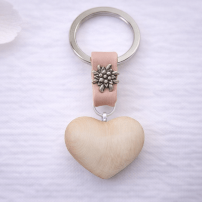 Asche Schlüsselanhänger Herz, Ascheschmuck Herz, Urnen Anhänger Gedenkschmuck