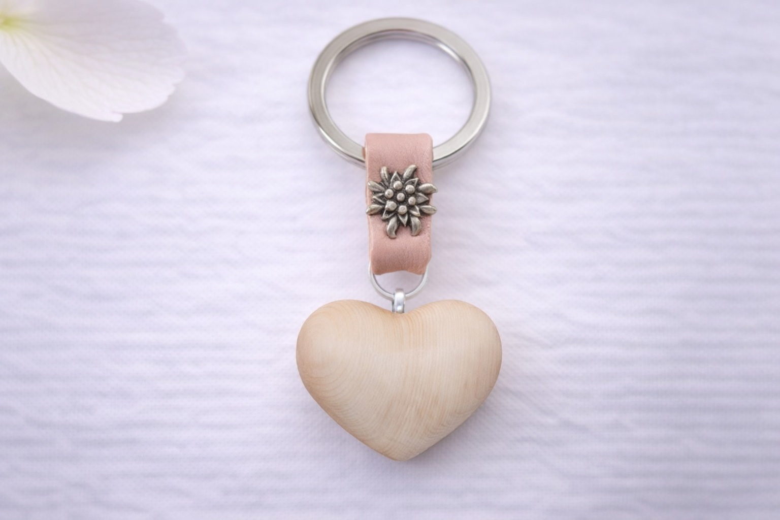 Asche Schlüsselanhänger Herz, Ascheschmuck Herz, Urnen Anhänger Gedenkschmuck