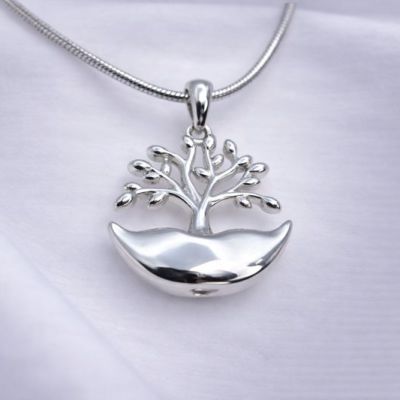 Ascheschmuck Baum des Lebens, Schmuckurne, Asche Anhänger, Urnen Anhänger