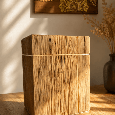 Holzurne für Erwachsene, Urne Erwachsene, Holz Urne