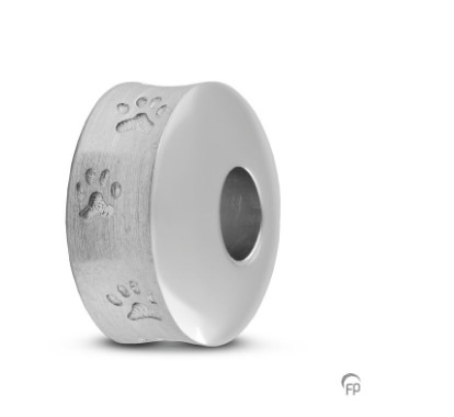 Ascheschmuck Charm Pfoten (925 Sterling Silber) – Bild 6