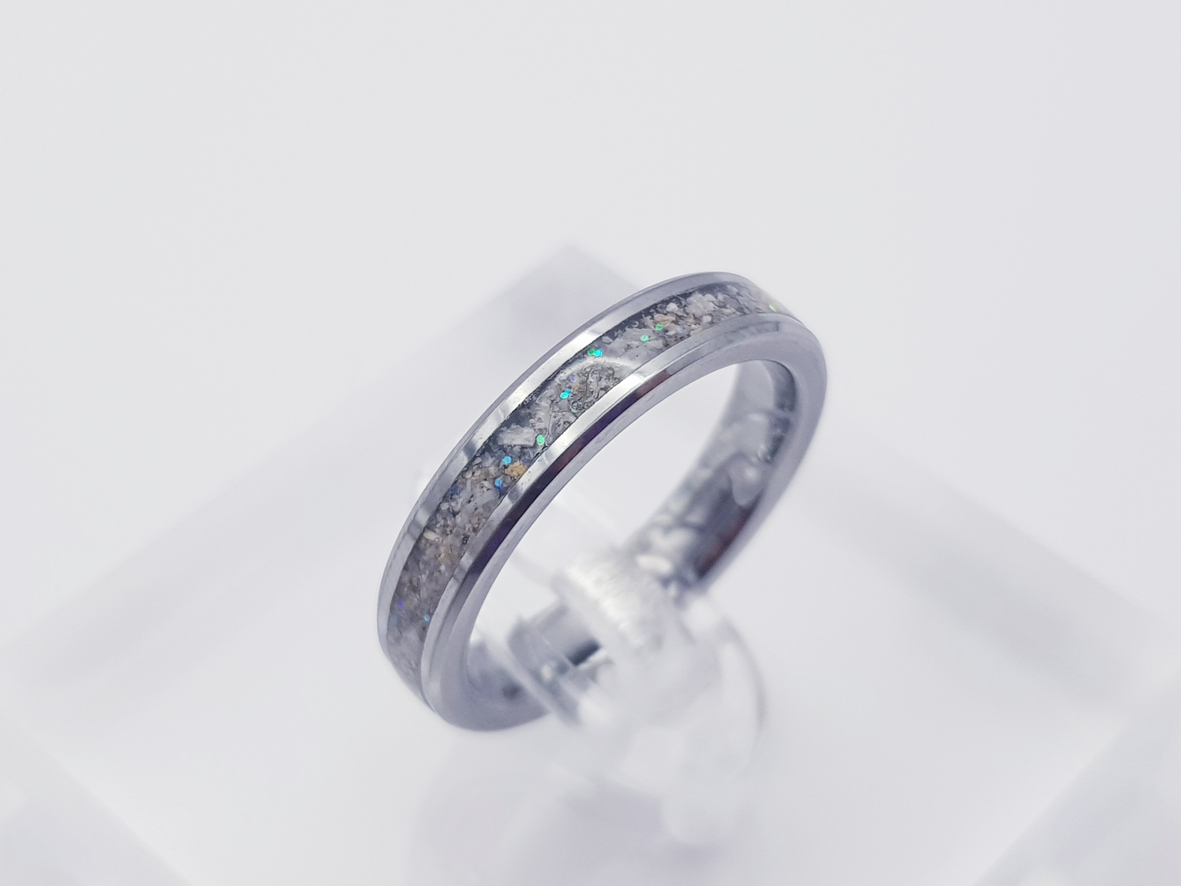 Ring mit Asche, Memorial Ring