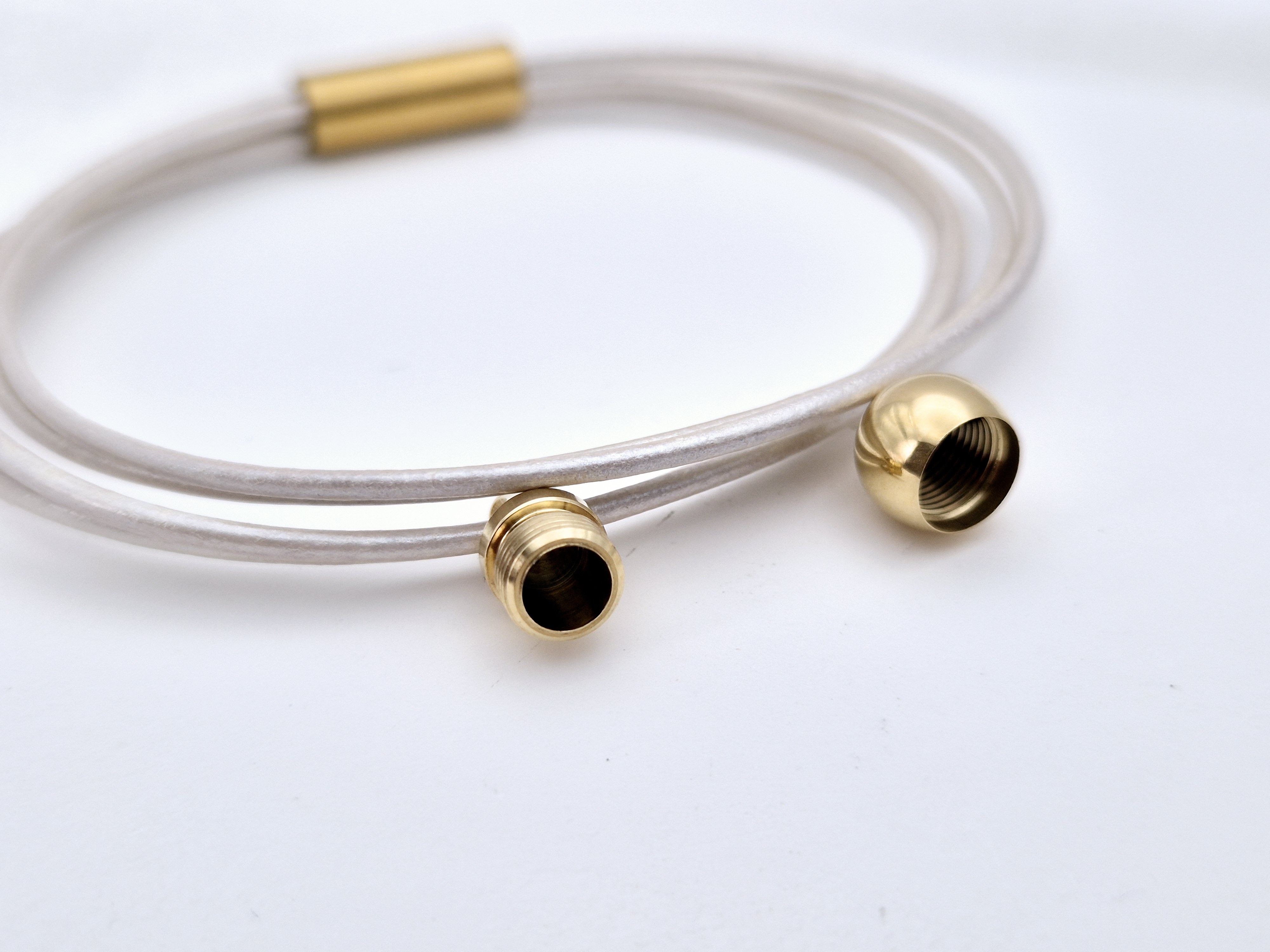 Ascheschmuck Armband Memodrop (24k vergoldet) – Bild 2