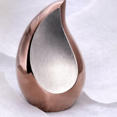 Mini Urne Tropfen, Kleinurne, kleine Urne, Gedenkurne