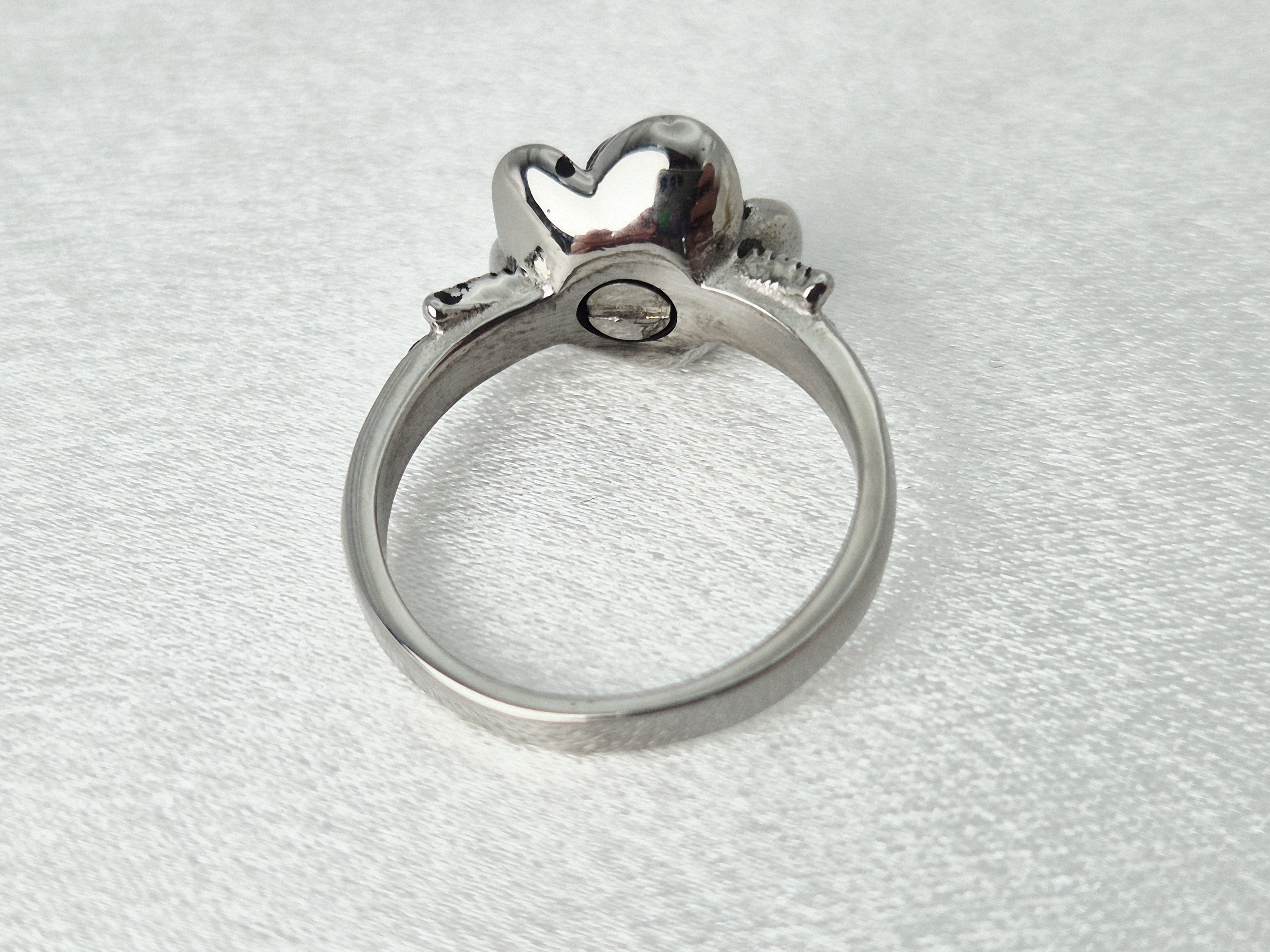 Asche Ring - Memorose mit Kristall – Bild 3