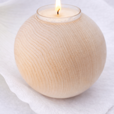 Mini Urne mit Kerze, Gedenkurne, Erinnerungsurne, kleine Urne, Kleinurne