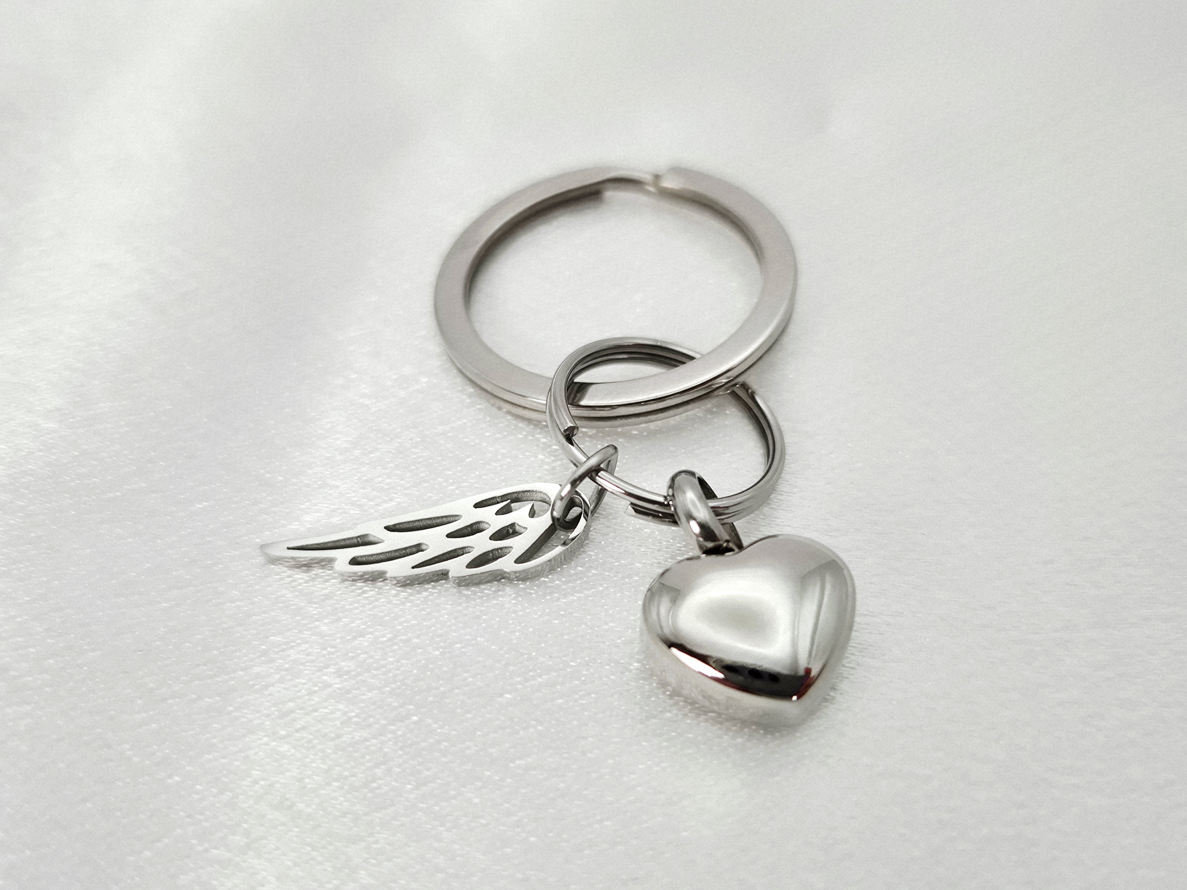 Ascheschmuck Schlüsselanhänger Herz