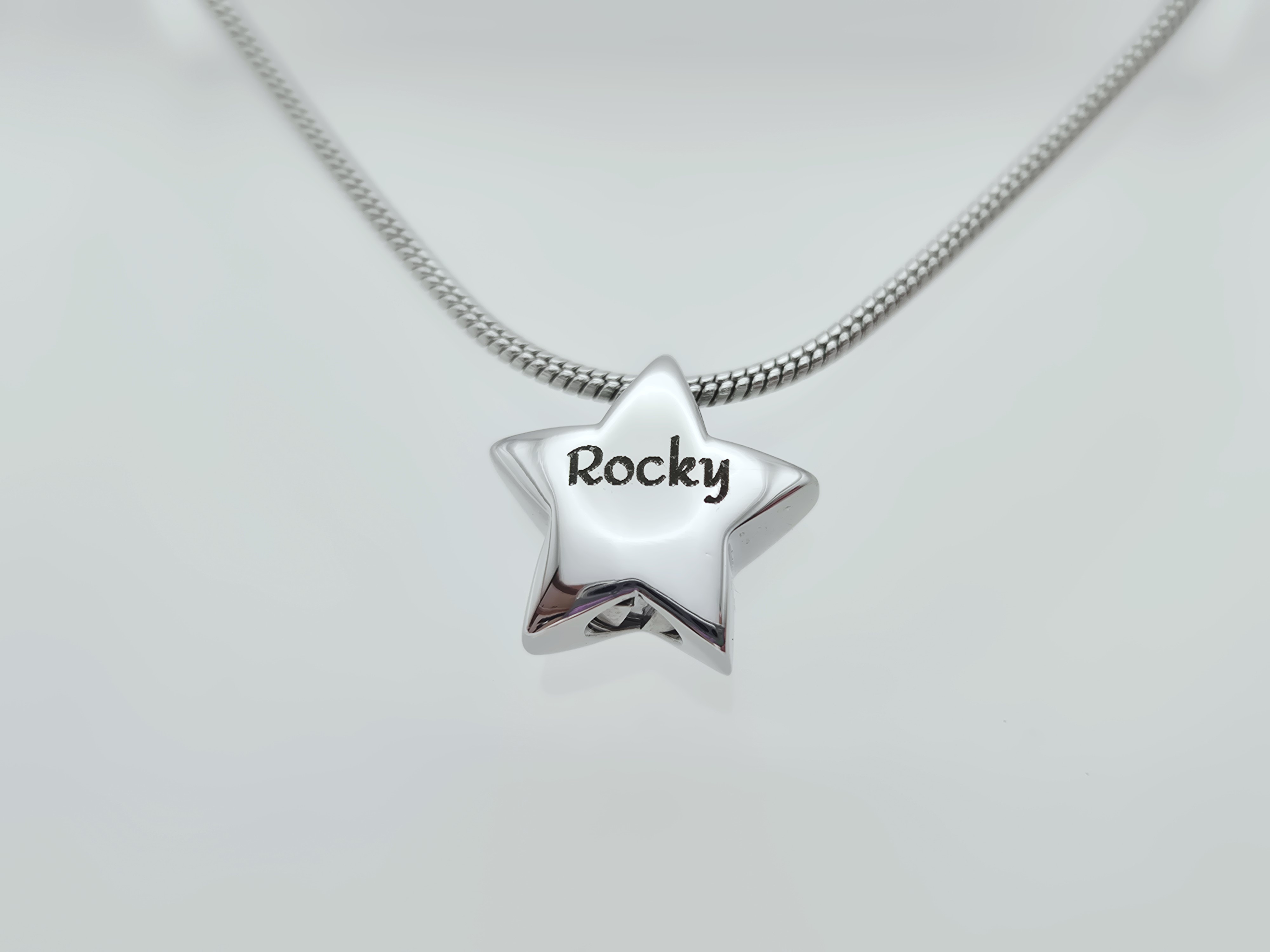 Gravur Ascheschmuck, Gravur Service Erinnerungsschmuck