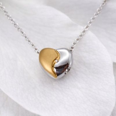 Schmuckurne Herz, Ascheschmuck Herz, Urnen Anhänger