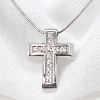 Asche Anhänger Kreuz, Schmuckurne Kreuz, Gedenkschmuck, Erinnerungsschmuck