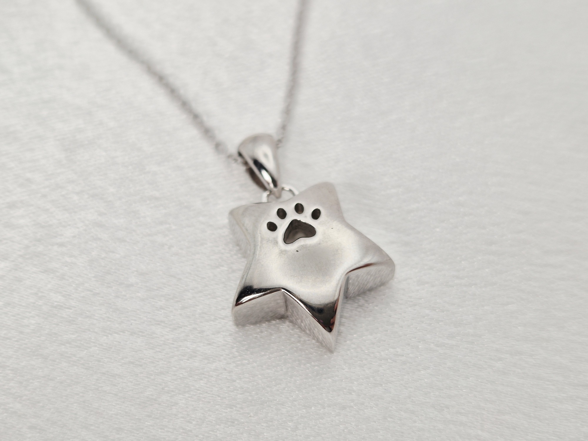 Asche Anhänger Sternenpfote (925 Sterling Silber) – Bild 2