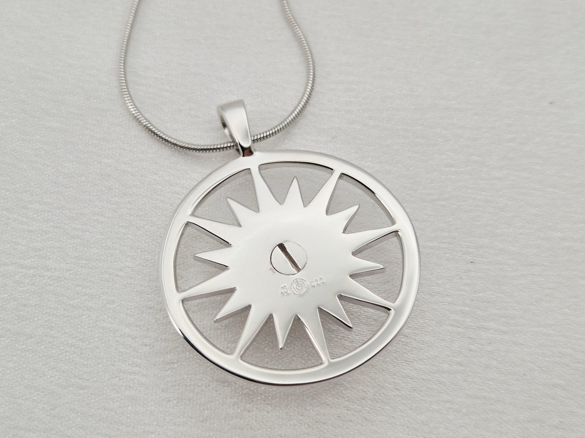 Ascheschmuck Sonnenlicht (925 Sterling Silber) – Bild 4