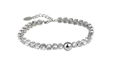 Ascheschmuck Armband Zirkonia Kristalle (925 Sterling Silber) – Bild 5